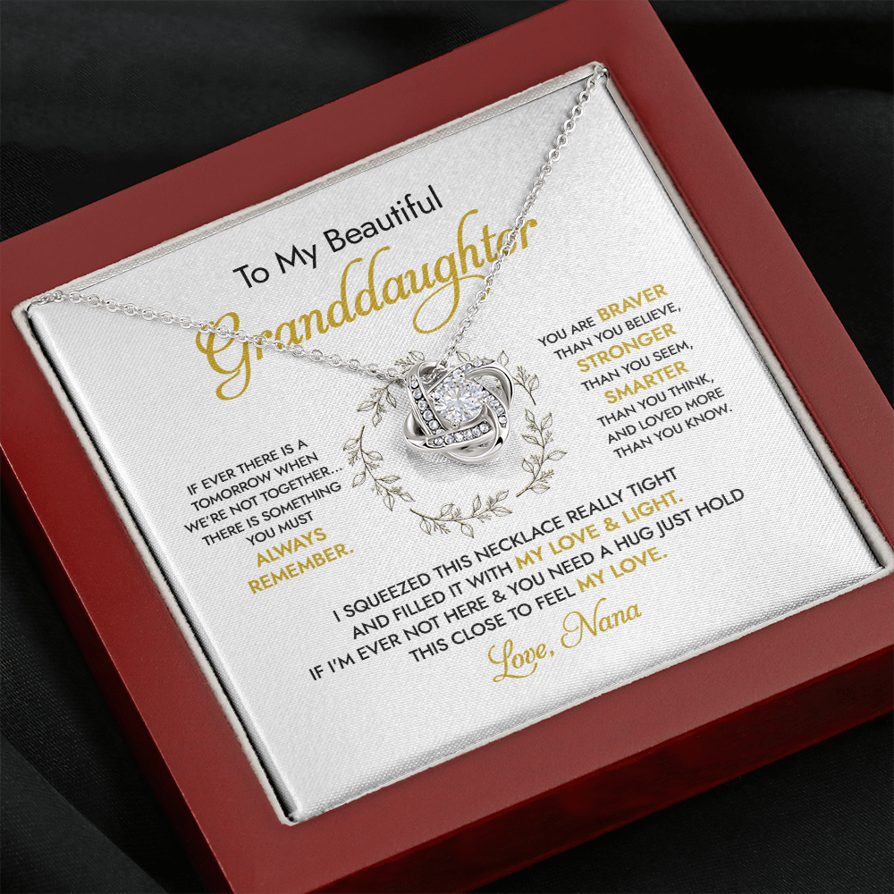 To my Beautiful Granddaughter - You Mean To Me - Necklace SO50v1.2