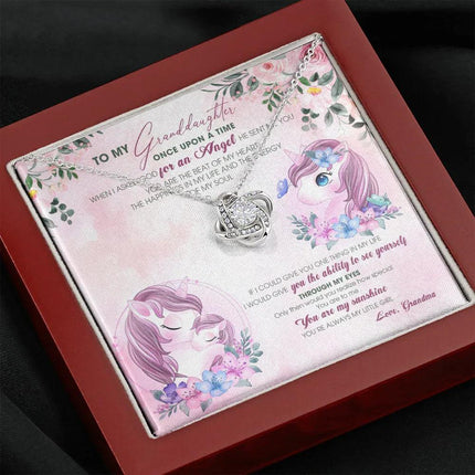 To My Granddaughter - You Are My Sunshine - Necklace DR14 - Charming Present