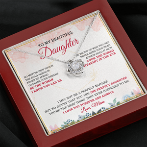 To My Daughter - Be The Woman I Know You Can Be - Necklace SO04V