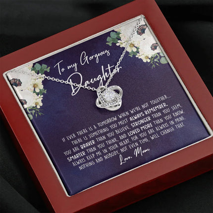 To My Gorgeous Daughter - You Are Braver Than You Believe - Necklace SO75 - Charming Present