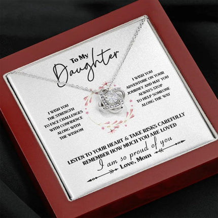 To My Daughter - I Wish You The Strength - Necklace SO147T - Charming Present