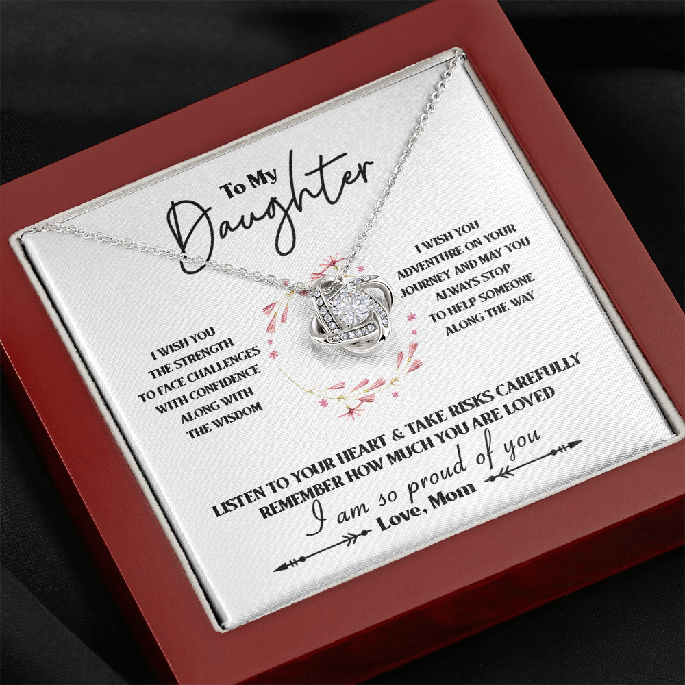 To My Daughter - I Wish You The Strength - Necklace SO147T