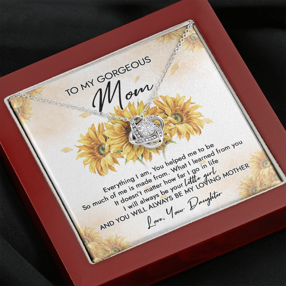To My Mom - Always Your Little Girl - Necklace SO76