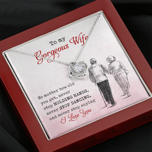 To My Wife - I Love You - Necklace SO57