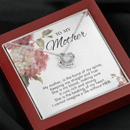 To My Mother I Cannot Imagine A Life Without YOU Necklace SO80 - Charming Present