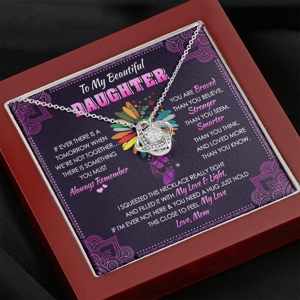 To My Beautiful Daughter - You Mean To Me - Hippie Necklace SO113V