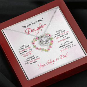 To Our Daughter - We Will Always Love You - Necklace SO95