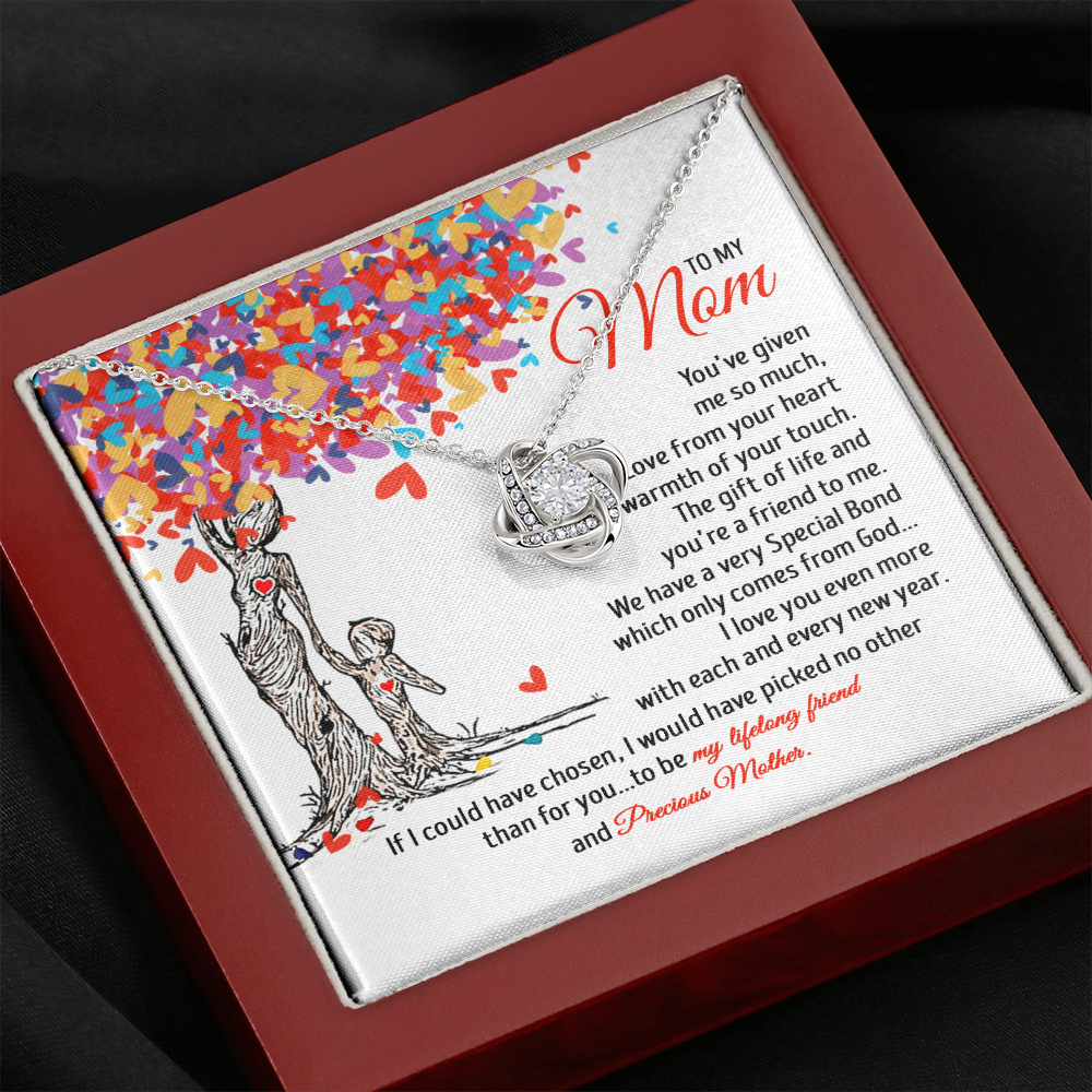To My Mom - We Have A Very Special Bond - Necklace SO57T