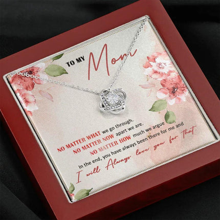 To My Mom I Will Always Love You - Necklace SO26V - Charming Present