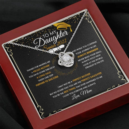 To My Daughter - Senior 2022 - Necklace SO63V - Charming Present