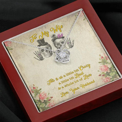 To My Wife This Is Our Necklace SO08 - Charming Present