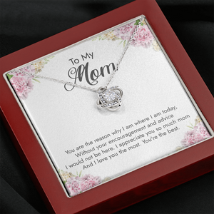 To My Mom I Love You The Most - Necklace SO82