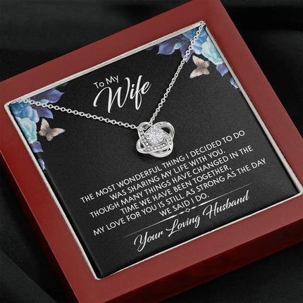 To My Wife - My Love For You - Necklace SO146T - Charming Present