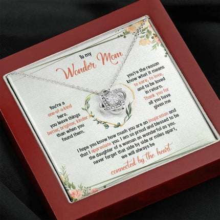 To My Wonder Mom You're One Of A Kind - Necklace SO45T - Charming Present