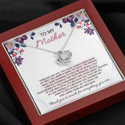 To My Mother - Thank You So Much For EveryThing You Are - Necklace SO70V - Charming Present