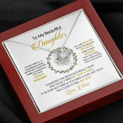 To My Beautiful Daughter - You Mean To Me - Necklace SO143V - Charming Present