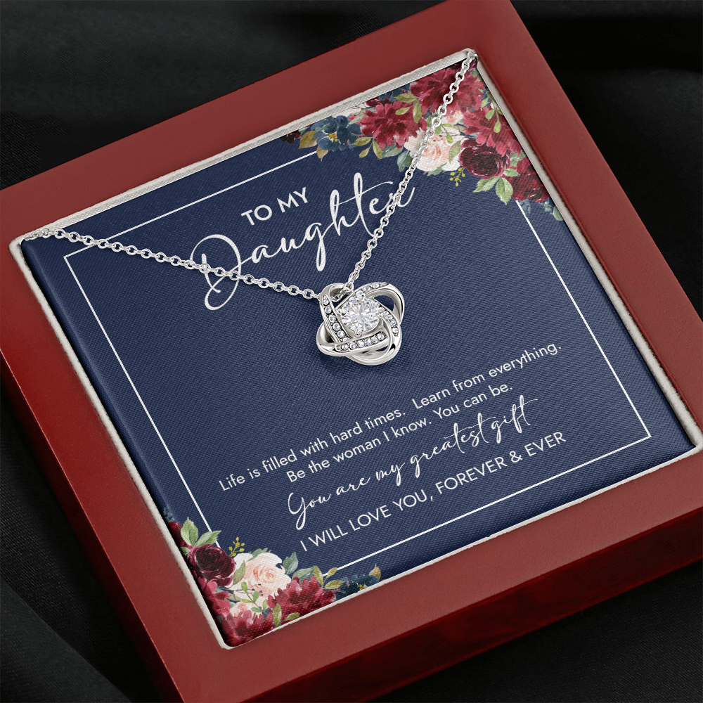 To My Daughter You Are My Greatest Gift - Necklace SO72