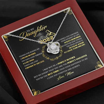 To My Daughter - Senior 2022 - Necklace SO62T - Charming Present