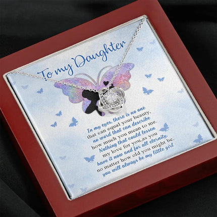 To My Daughter You Will Always Be My Little Girl - Necklace SO74 - Charming Present