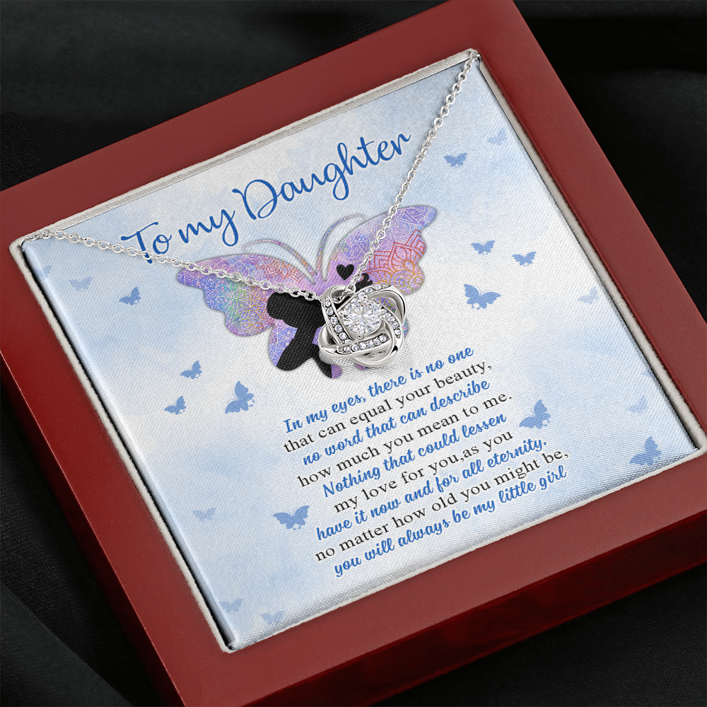 To My Daughter You Will Always Be My Little Girl - Necklace SO74