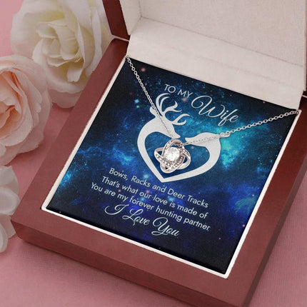 To My Wife You Are My Forever Hunting Partner - Necklace SO16v1 - Charming Present