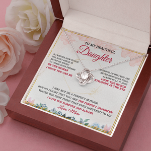 To My Daughter - Be The Woman I Know You Can Be - Necklace SO04V