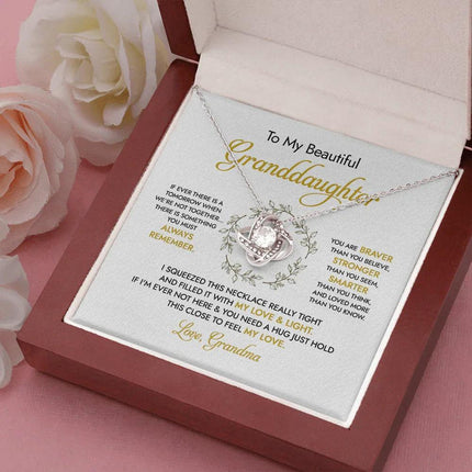 To my Beautiful Granddaughter - You Mean To Me - Necklace SO50v1 - Charming Present