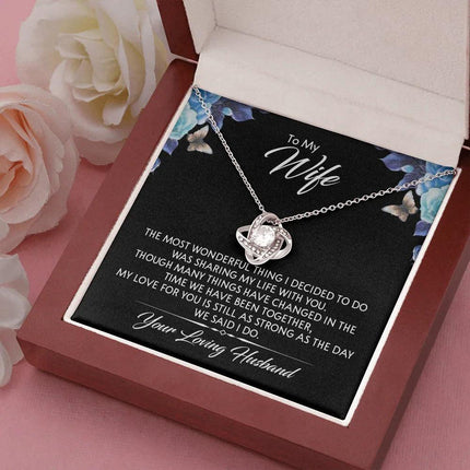 To My Wife - My Love For You - Necklace SO146T - Charming Present