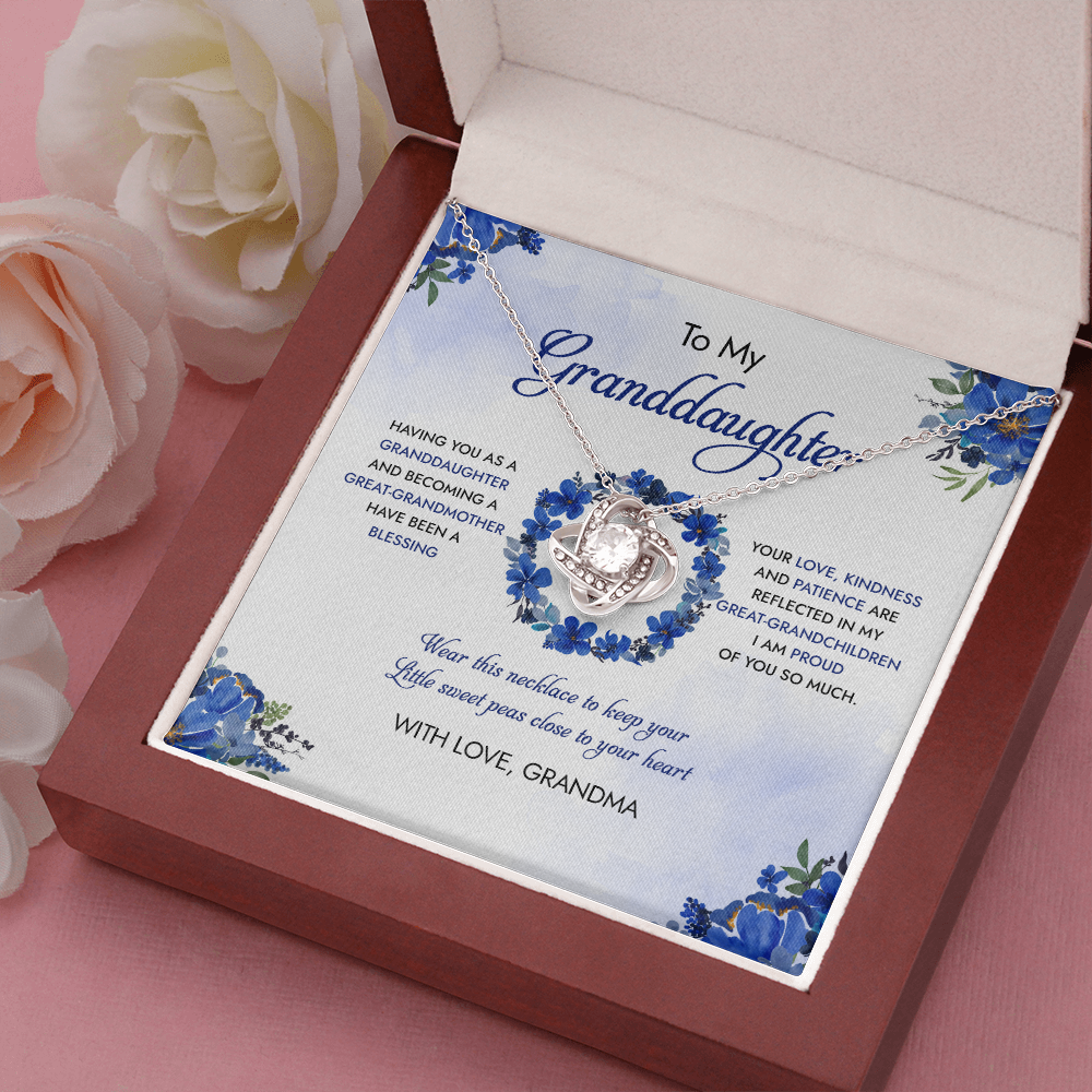 To My Granddaughter - I Am Proud Of You So Much - Necklace SO97