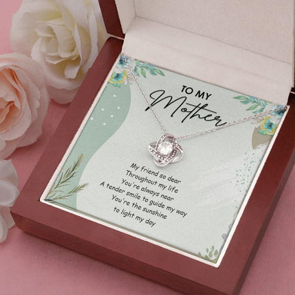 To My Mom You're The Sun Shine To Light My Day - Necklace SO20V - Charming Present