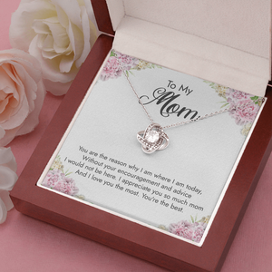 To My Mom I Love You The Most - Necklace SO82