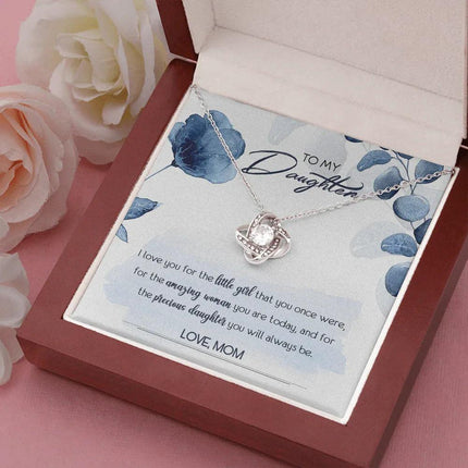 To My Daughter - I Love You For The Little Girl - Necklace SO01T - Charming Present