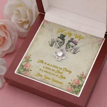 To My Wife This Is Our Necklace SO08 - Charming Present