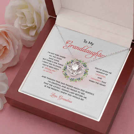 To My Granddaughter You've Been Such A Shining Star - Necklace SO93 - Charming Present