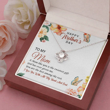 To My Mom - Happy Mother's Day - Necklace SO67V - Charming Present