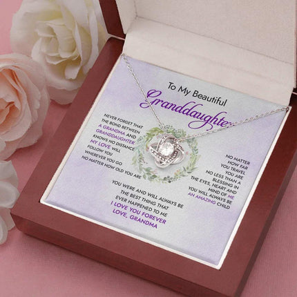 To My Granddaughter You Will Always Be An Amazing Child - Necklace SO91 - Charming Present