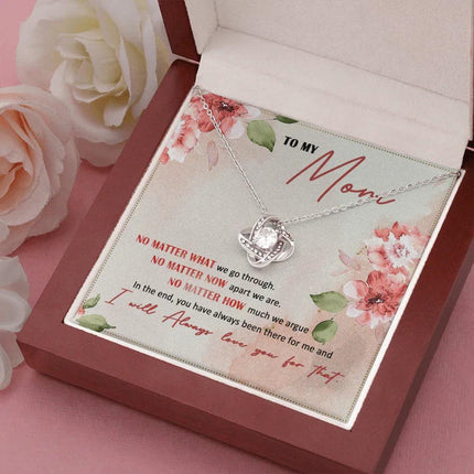 To My Mom I Will Always Love You - Necklace SO26V - Charming Present
