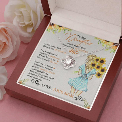 To My Daughter - You Are My Sunshine - Necklace SO137T - Charming Present