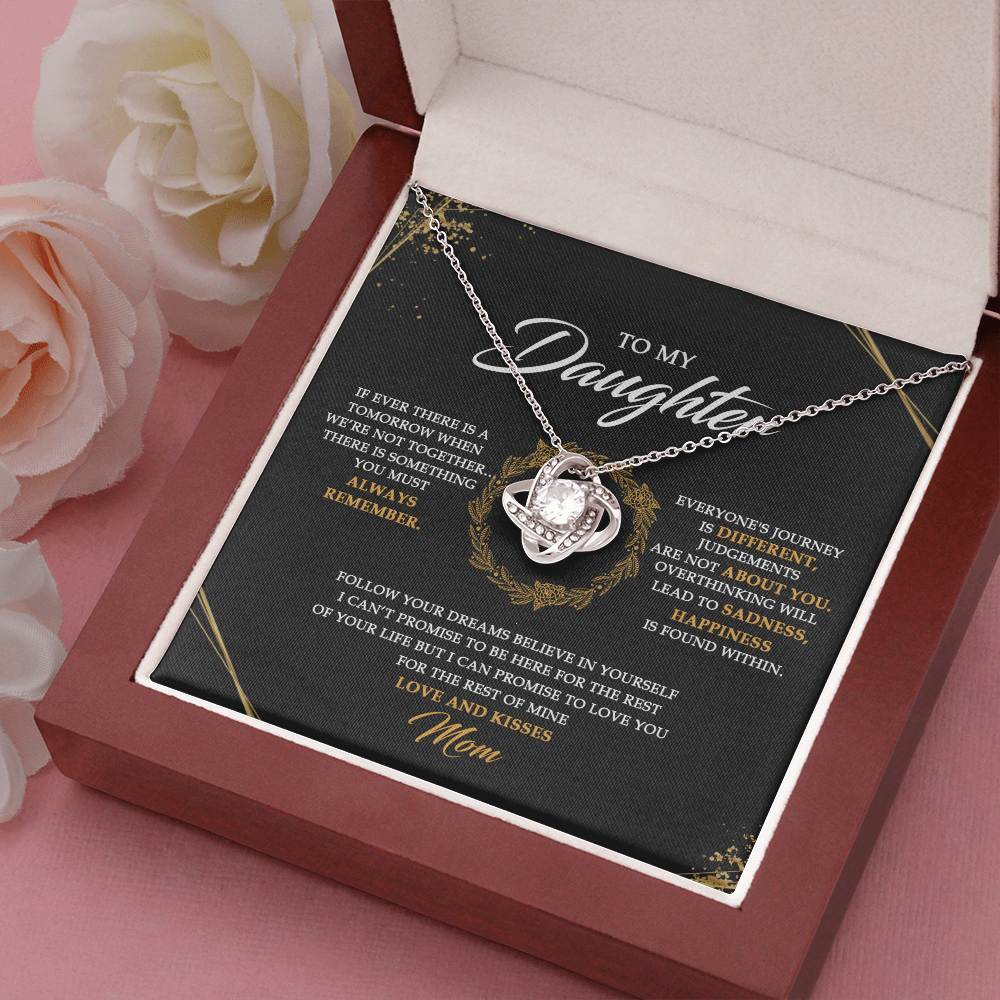 To My Daughter - Never Forget That I Love You - Necklace SO31V