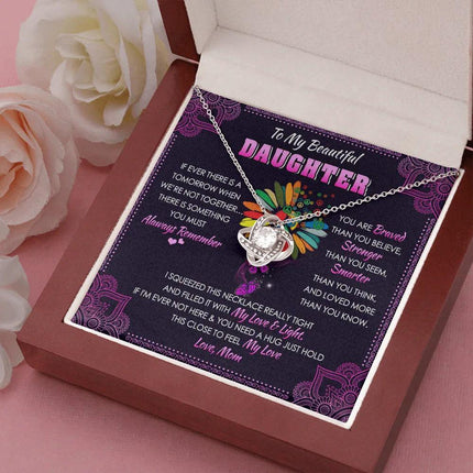 To My Beautiful Daughter - You Mean To Me - Hippie Necklace SO113V - Charming Present