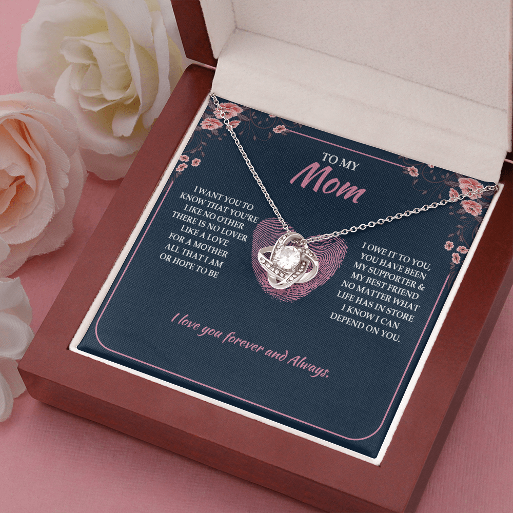 To My Mom - Thank You For Guiding Me Through All Of This - Necklace SO125V