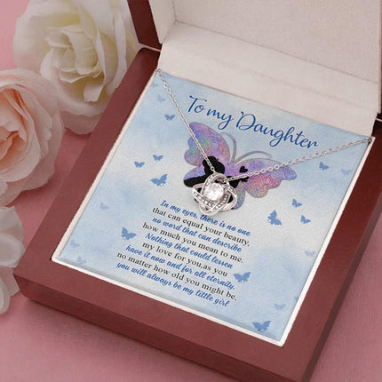 To My Daughter You Will Always Be My Little Girl - Necklace SO74 - Charming Present