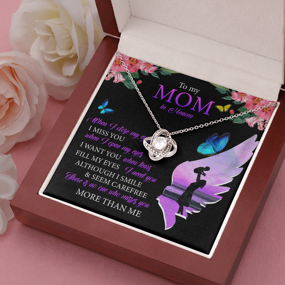 To My Mom In Heaven - I Miss You - Necklace SO91T