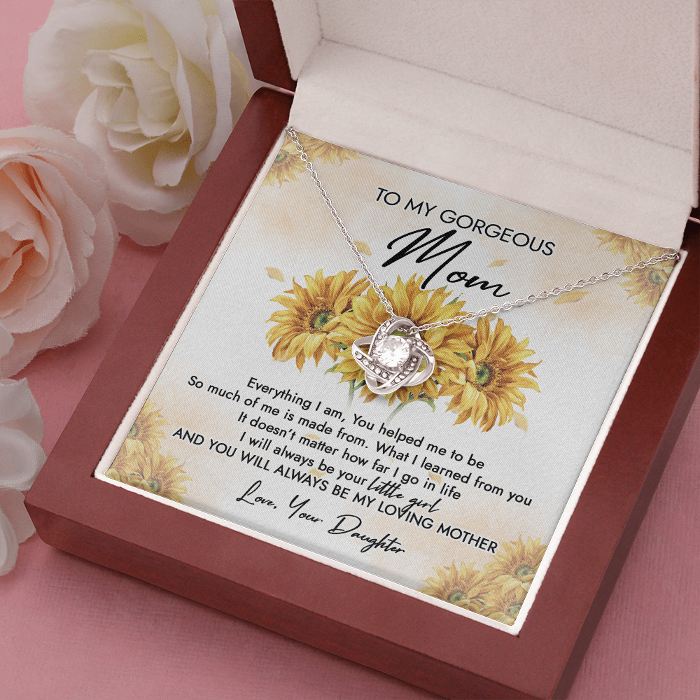 To My Mom - Always Your Little Girl - Necklace SO76