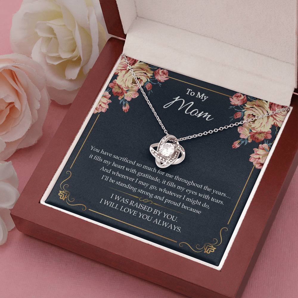 To My Mom - I Will Love You Always - Necklace SO55V