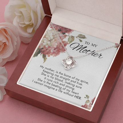 To My Mother I Cannot Imagine A Life Without YOU Necklace SO80 - Charming Present