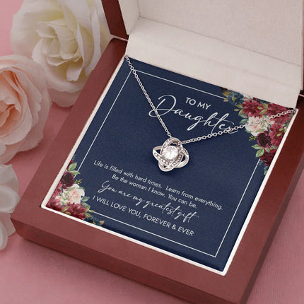 To My Daughter You Are My Greatest Gift - Necklace SO72 - Charming Present