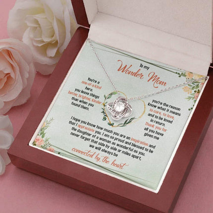 To My Wonder Mom You're One Of A Kind - Necklace SO45T - Charming Present