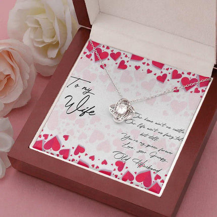 To My Wife You're My Queen Forever Necklace SO11v1 - Charming Present