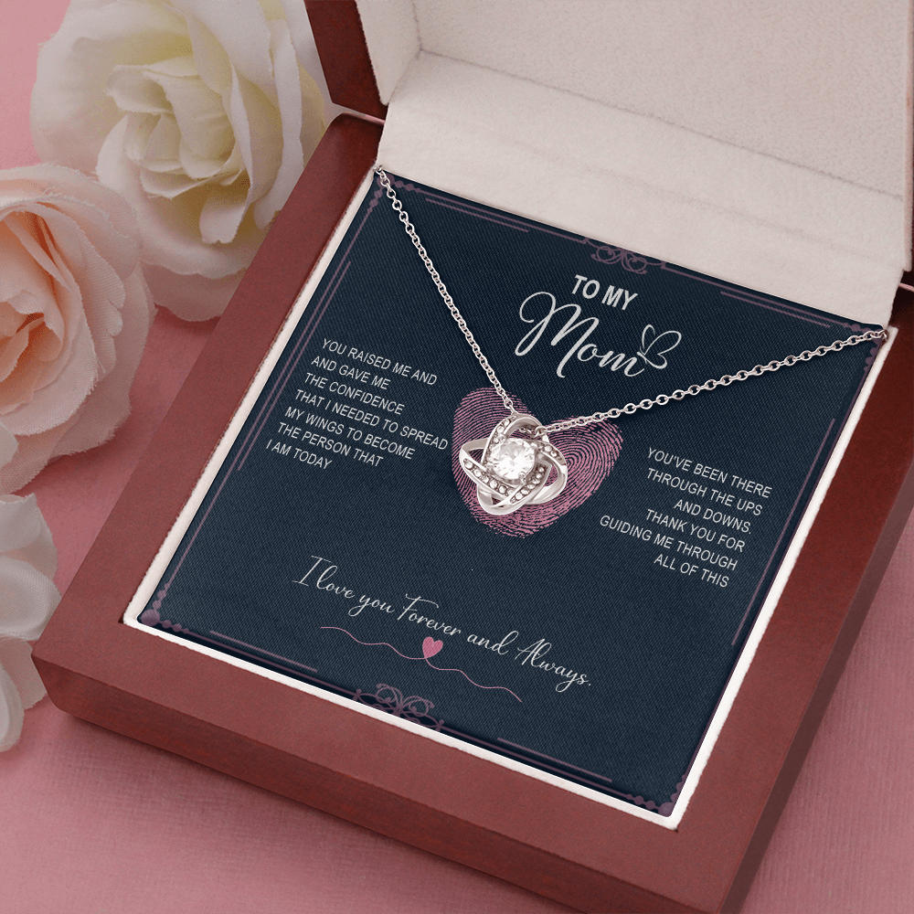 To My Mom - Thank You For Guiding Me Through All Of This - Necklace SO124V